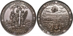 Germany, Saxony, Johann Georg I, Silver medal commemorating the Victory of the Saxon-Swedish Alliance at Breitenfield