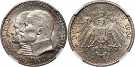 Germany, Hessen, Ernst Ludwig, 2 Mark 1904