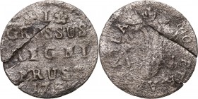 Russia, Elizabeth I, Coins for Prussia, Grosch 1759, Konigsberg