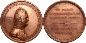 Russia, Alexander I, medal, Gratitude to Friedrich Born, 1806, Novodiel