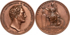 Russia, Nicholas I, medal Centenary of the Academy of Sciences from 1826, Novodiel