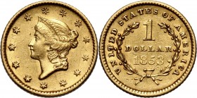USA, Dollar 1853, Philadelphia