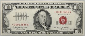 USA, 100 Dollars 1966, Legal Tender Note, Star