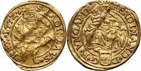 Hungary, Ferdinand I, Ducat 1552, Nagybanya