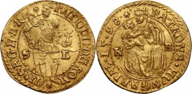 Hungary, Rudolf II, Ducat 1598 NB, Nagybanya