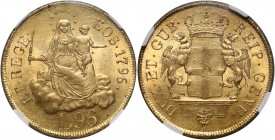 Italy, Genoa, 96 Lire 1796