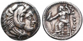 KINGDOM of MACEDON. Alexander III 'the Great',327-323 BC. AR drachm

Condition: Very Fine

Weight: 4.2 gr
Diameter: 16.8 mm