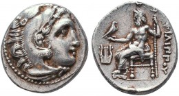 KINGDOM of MACEDON. Alexander III 'the Great',327-323 BC. AR Drachm

Condition: Very Fine

Weight: 4.4 gr
Diameter: 17.7 mm