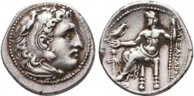 KINGDOM of MACEDON. Alexander III 'the Great',327-323 BC. AR Drachm

Condition: Very Fine

Weight: 4.3 gr
Diameter: 17.9 mm