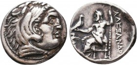 KINGDOM of MACEDON. Alexander III 'the Great',327-323 BC. AR Drachm

Condition: Very Fine

Weight: 4.2 gr
Diameter: 17.9 mm