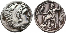 KINGDOM of MACEDON. Alexander III 'the Great',327-323 BC. AR Drachm

Condition: Very Fine

Weight: 4.2 gr
Diameter: 17.2 mm