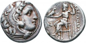 KINGDOM of MACEDON. Alexander III 'the Great',327-323 BC. AR Drachm

Condition: Very Fine

Weight: 4.2 gr
Diameter: 16.3 mm