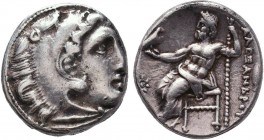 KINGDOM of MACEDON. Alexander III 'the Great',327-323 BC. AR Drachm

Condition: Very Fine

Weight: 4.3 gr
Diameter: 16.2 mm