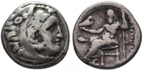 KINGDOM of MACEDON. Alexander III 'the Great',327-323 BC. AR Drachm

Condition: Very Fine

Weight: 4.1 gr
Diameter: 16.5 mm