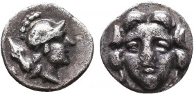 Greek Obol, Ca. 350-300 BC. AR

Condition: Very Fine

Weight: 0.7 gr
Diameter: 9.8 mm