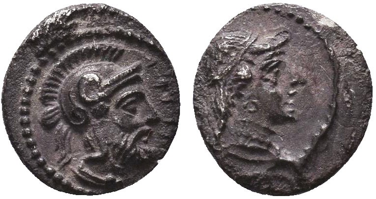 Greek Obol, Ca. 350-300 BC. AR

Condition: Very Fine

Weight: 0.7 gr
Diamet...