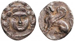 Greek Obol, Ca. 350-300 BC. AR

Condition: Very Fine

Weight: 0.6 gr
Diameter: 11.0 mm