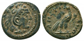 Phrygia. Amorion . Pseudo-autonomous issue circa AD 200-300.
Bronze Æ

Condition: Very Fine

Weight: 3.1 gr
Diameter: 18.2 mm
