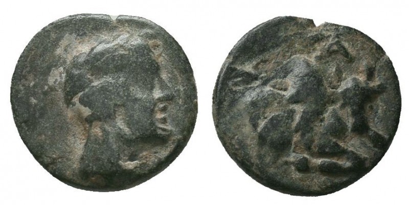 CARIA. Kaunos. Ae (Circa 350-300 BC).

Condition: Very Fine

Weight: 0.8 gr...