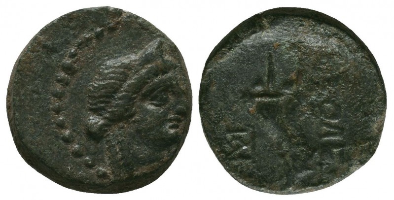 CILICIA. Soloi. Ae (2nd-1st centuries BC).

Condition: Very Fine

Weight: 5....