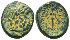 PHRYGIA. Apameia. Ae (Circa 88-40 BC). 

Condition: Very Fine

Weight: 7.5 gr
Diameter: 22.1 mm