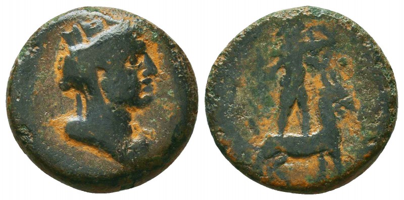 CILICIA. Tarsos. Ae (Circa 164-27 BC). 

Condition: Very Fine

Weight: 5.7 g...