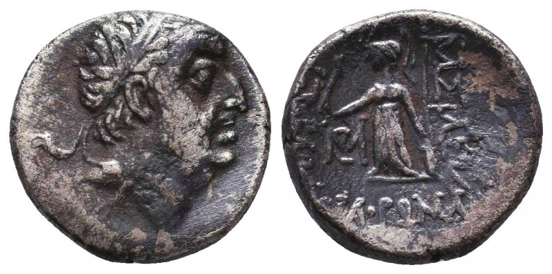 Cappadocian Kingdom. Ariobarzanes I. 95-63 B.C. AR drachm

Condition: Very Fin...