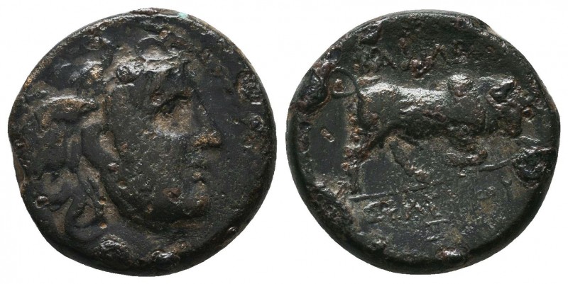 SELEUKID KINGDOM. 2nd - 1st Century . Ae.

Condition: Very Fine

Weight: 6.5...