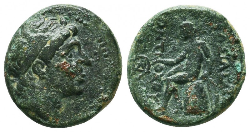SELEUKID KINGDOM. 2nd - 1st Century . Ae.

Condition: Very Fine

Weight: 4.1...