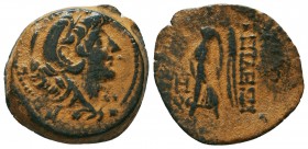 SELEUKID KINGDOM. 2nd - 1st Century . Ae.

Condition: Very Fine

Weight: 7.5 gr
Diameter: 22.5 mm