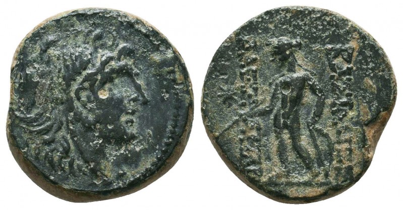 SELEUKID KINGDOM. 2nd - 1st Century . Ae.

Condition: Very Fine

Weight: 6.7...