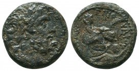 SELEUKID KINGDOM. 2nd - 1st Century . Ae.

Condition: Very Fine

Weight: 7.5 gr
Diameter: 19.2 mm