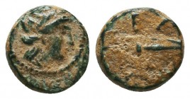 SELEUKID KINGDOM. 2nd - 1st Century . Ae.

Condition: Very Fine

Weight: 1.0 gr
Diameter: 9.3 mm