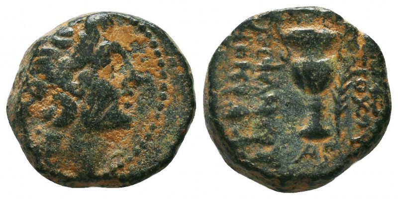 SELEUKID KINGDOM. 2nd - 1st Century . Ae.

Condition: Very Fine

Weight: 6.6...