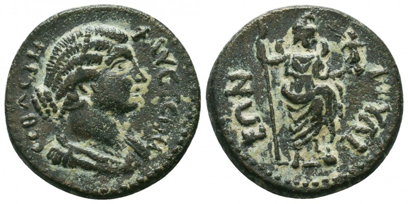 Faustina II (Augusta), Iulia, Phrygia (conventus of Synnada)
Denomination: R1 I...