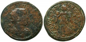 Philippus I (244-249 AD). AE, Tarsos, Cilicia.

Condition: Very Fine

Weight: 24.6 gr
Diameter: 37.3 mm