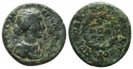 Crispina (Augusta, 178-182). Cilicia, Anazarbus. Æ

Condition: Very Fine

Weight: 6.6 gr
Diameter: 20.8 mm