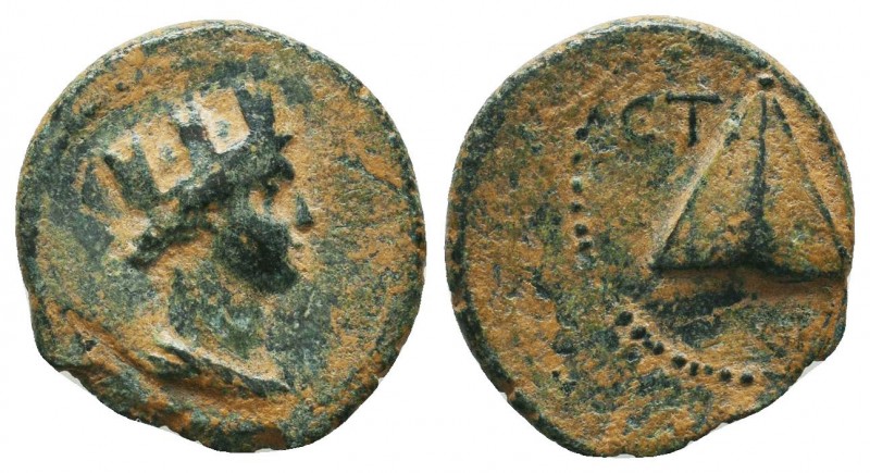 CAPPADOCIA. Caesarea. Pseudo-autonomous. Time of Trajan (98-117). Ae.
Obv: Turr...