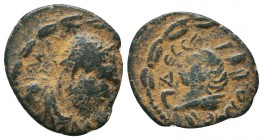Mesopotamia, Carrhae. Caracalla. A.D. 198-217. AE

Condition: Very Fine

Weight: 3.0 gr
Diameter: 19.5 mm