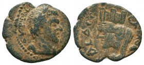 Mesopotamia, Carrhae. Caracalla. A.D. 198-217. AE

Condition: Very Fine

Weight: 2.6 gr
Diameter: 19.5 mm