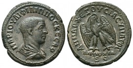 Philippus I. (244-249 AD). AR Silver Tetradrachm

Condition: Very Fine

Weight: 11.2 gr
Diameter: 27.3 mm