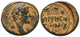Antoninus Pius Æ of Antioch, Syria. AD 138-161.

Condition: Very Fine

Weight: 9.7 gr
Diameter: 24.0 mm