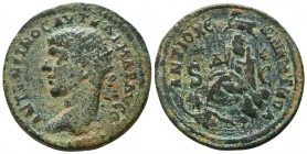 Elagabalus (218-222 AD). AE

Condition: Very Fine

Weight: 19.2 gr
Diameter: 33.8 mm