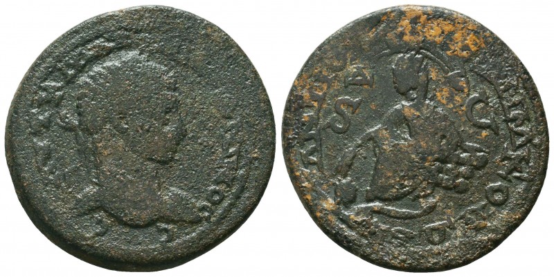 Elagabalus (218-222 AD). AE

Condition: Very Fine

Weight: 22.1 gr
Diameter...