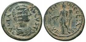Julia Domna (193-217). Pisidia,

Condition: Very Fine

Weight: 5.8 gr
Diameter: 23.1 mm