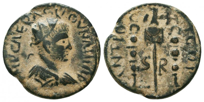 Volusian (251-253). Pisidia, Antiochia. Æ

Condition: Very Fine

Weight: 5.3...