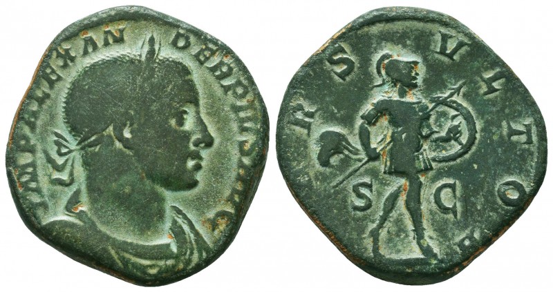 Severus Alexander (222-235 AD). AE Sestertius

Condition: Very Fine

Weight:...