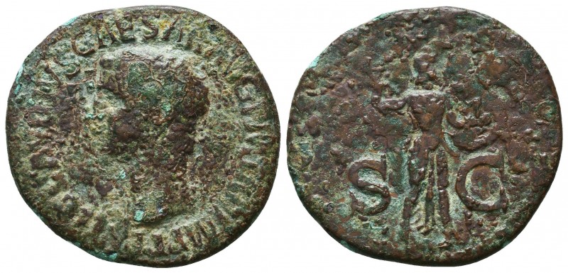 Claudius (41-54) - AE 

Condition: Very Fine

Weight: 10.6 gr
Diameter: 29....