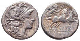 ROMAN REPUBLIC. Denarius (143 BC). Rome.

Condition: Very Fine

Weight: 3.4 gr
Diameter: 17.2 mm