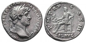 Hadrian (117-138), Ar Denarius ,

Condition: Very Fine

Weight: 3.3 gr
Diameter: 17.9 mm